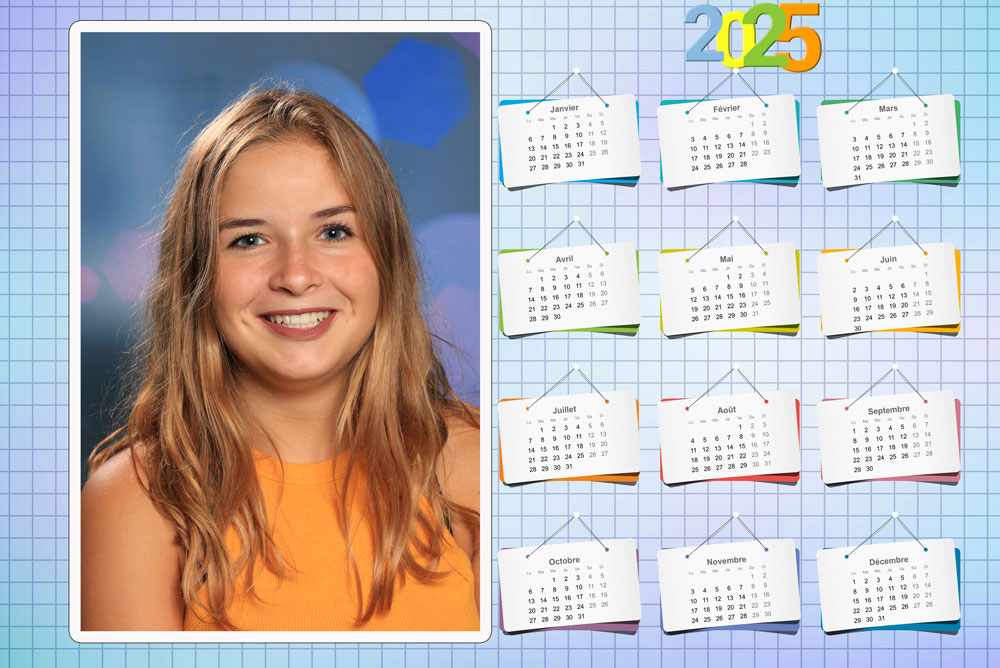 Calendrier photo scolaire